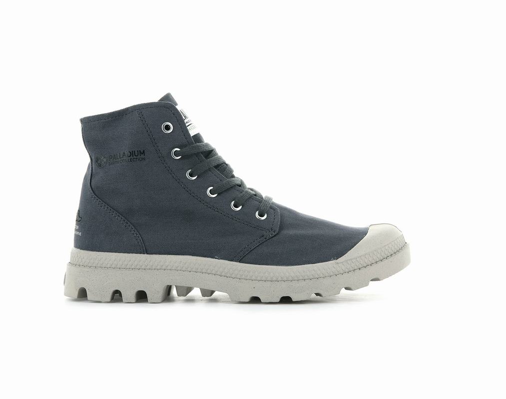 Botas Palladium Pampa Hi Organic Ii Hombre - Azul Oscuro Marino ||ISWC-96138||